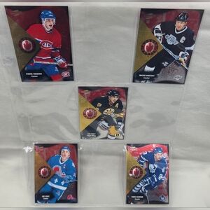 1995-96 Score Border Battle Set #1-15 Gretzky Jagr Fedorov Bure